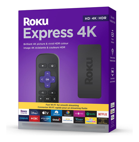 Roku Express 4k  | Reproductor Multimedia De Transmisión H.