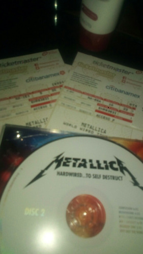 Metallica Disco De  Evento 3 Marzo Autodromo