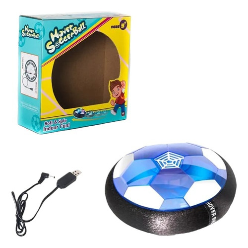 Balón Futbol Flotante Niños Y Grandes Recargableusb C/luzled