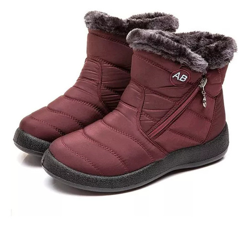 Zapatos De Invierno, Botas De Nieve Keep Warm Para Mujer, En
