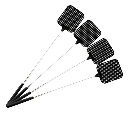 Mata-moscas Telescópico 4 Pcs, Cabo Extensível E Leve