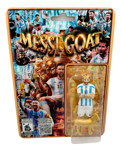 Leonel Messi Goat Seleccion Futbol Figura Muñeco Coleccion