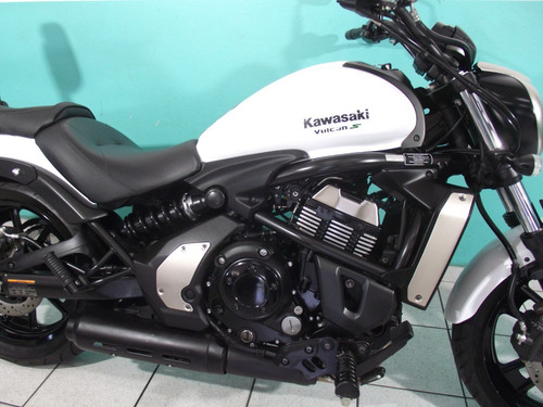 Kawasaki Vulcan 650s Branca 2016