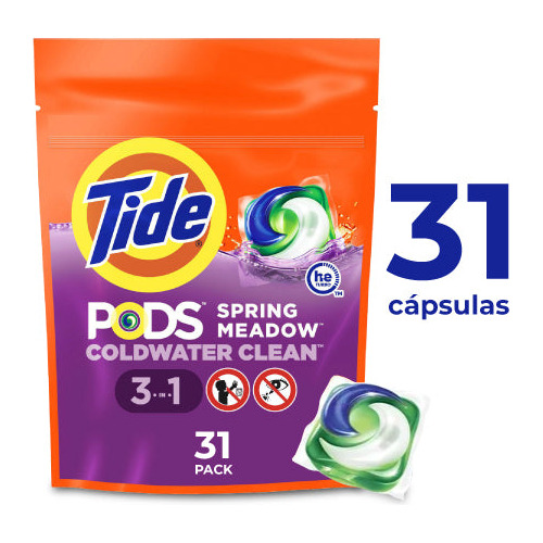 Tide Pods Detergente En Capsulas 31 Unid