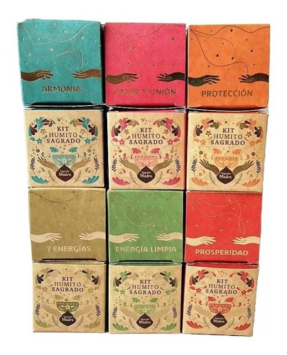 Kit Humito Sagrado Sagrada Madre Fragancia Amor Y Union
