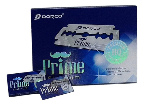 Filos Para Navaja Barberia Dorco Prime Platinum X10