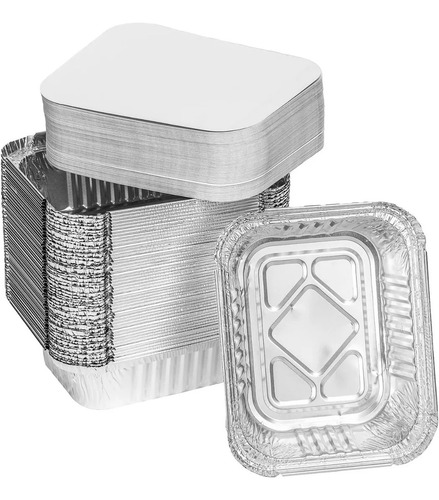 Bandeja Metálica Deschable Aluminio Termolaminada C20 C Tapa