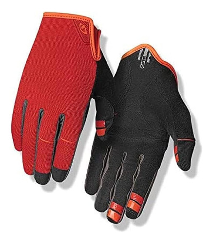 Guantes De Ciclismo De Montaña Para Hombre Giro Dnd - Rojo N