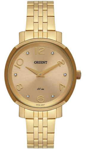 Relógio Feminino Orient Fgss0203 C2kx Fashion Dourado
