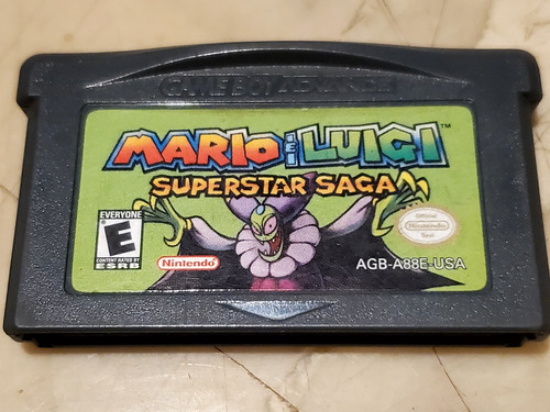 Mario And Luigi Super Star Saga Gba Game Boy Advance, Origin