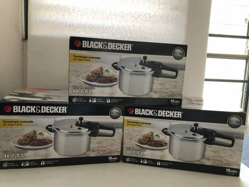 Olla De Presión Black&decker 7 Litros,pc700.nuevas