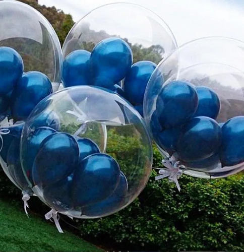 Imagen 3 de 10 de Globo De Latex Metalizados Satinados R5 12 Piezas Decoracion