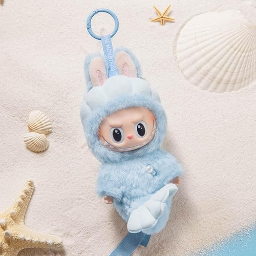 B- Tasty Macaron Peluches Llavero Para Labubu Llaveros