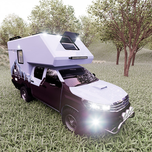 Camper Hilux 4x4 0km Cabina Doble En Stock