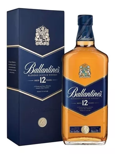 Imagem 1 de 6 de Ballantine's Whisky 12 Anos 750ml C/ Nota Fiscal E Selo Ipi