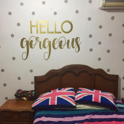 Vinil Decorativo - Hello Gorgeous