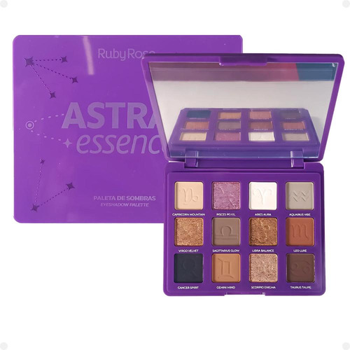 Ruby Rose Paleta De Sombras Astral Essence Hb-f2601