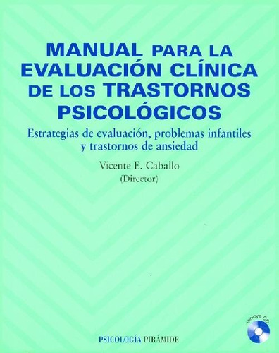 Libro Manual Para La Evaluación Clínica De Los Transtornos P