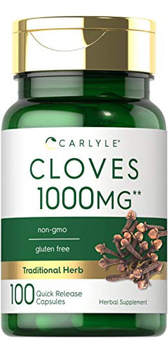 Suplemento De Clavo 1000mg 100cap Carlyle