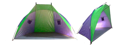 Carpa Medio Iglu 220 X 120 Cm Aluminizada Playa Camping