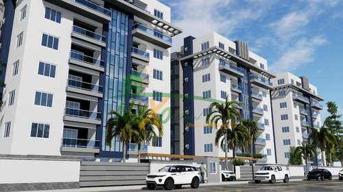 Imagen 2 de 11 de Apartamento En Torre Próximo Al Homs Santiago (eaa-387 A)
