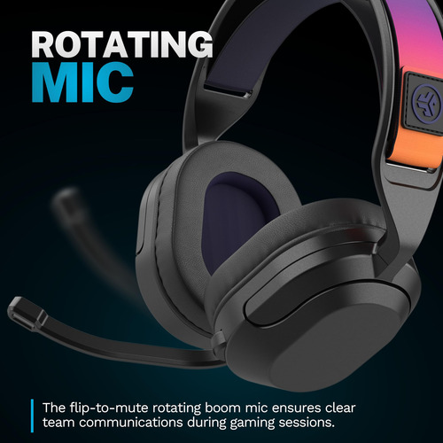 Auriculares Para Juegos Jlab Nightfall Inalámbricos Con Cont