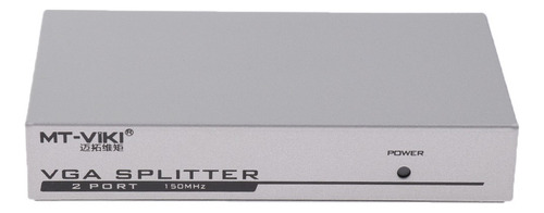 1 Pc A 2 Monitores 2 Puertos Vga Svga Adaptador De Caja De