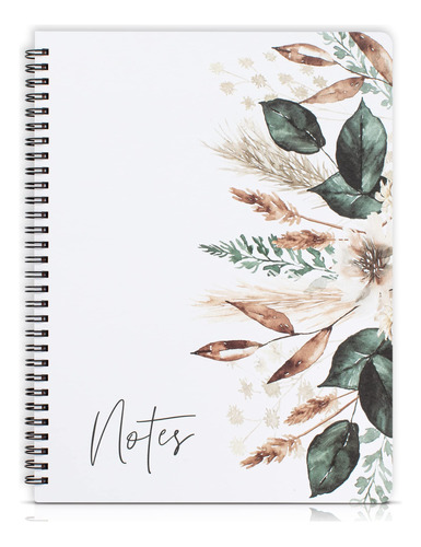 Cuaderno Estetico En Espiral Para Mujer, Bonito Cuaderno Con