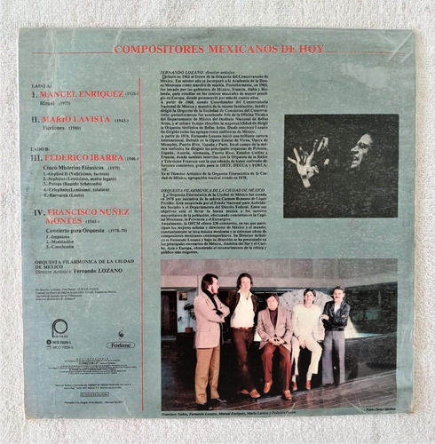 Fernando Lozano Lp Enriquez Lavista Ibarra Nuñez (Usado)
