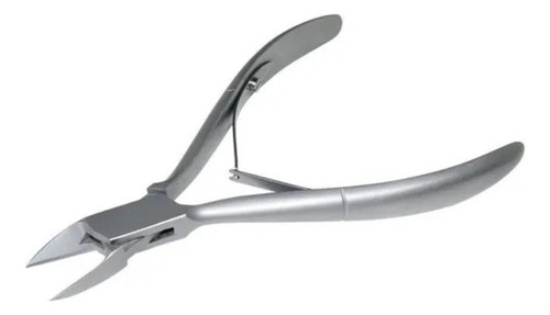 Alicate Recto Profesional Para Uñas 12cm Gris