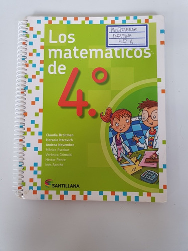 Los Matemáticos De 4to.