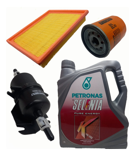 Kit De Filtros Fiat Siena Y Palio Motor Fire + Selenia 5w30