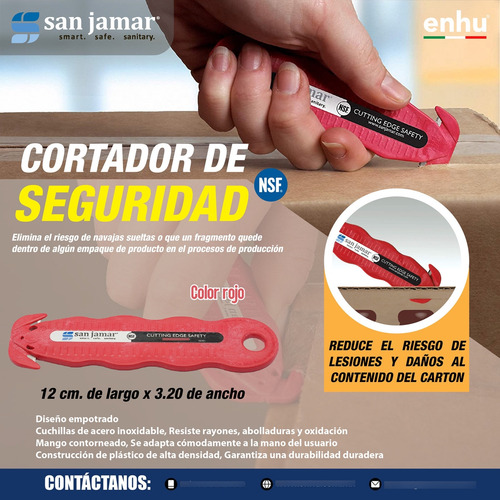Cutter De Seguridad Klever Kutter 1pza
