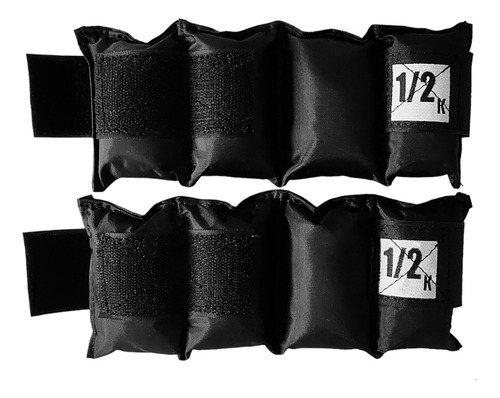 Pesas Fitness Par De Polainas Para Tobillos 1/2 Kg Cada Una