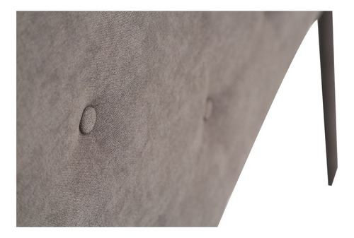 Cabecera King Size Dicasa Bilbao Gris Oscuro