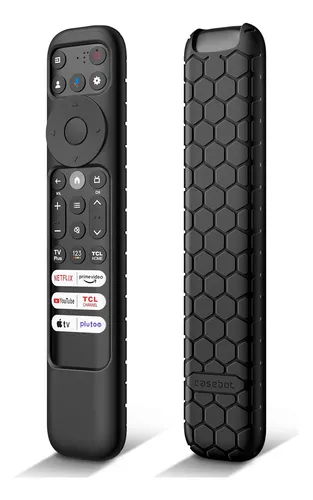 Funda Para Control Fintie Para Tcl Negro Silicona
