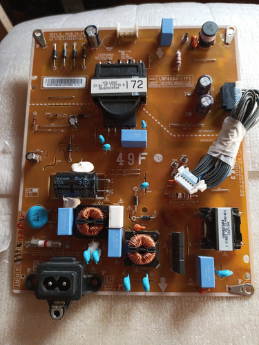 Placa Fonte Tv Lg49lj5550 Eax67189301 (1.5)/eax67467701(1,0) (Usado)