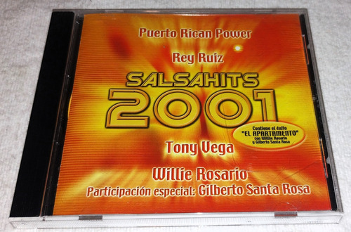 Cd Salsa Hits 2001 / Willie Rosario Puerto Rican Power Etc