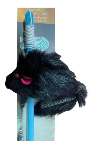 Juguete Para Gato Pajaro Con Plumas 9177