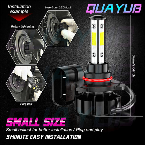 Para Suzuki Grand Vitara 2006-15 Bombillas De Luz Alta/baja