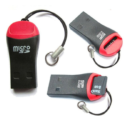 30pzs Adaptador Mini Lector Para Memoria Micro Sd A Usb