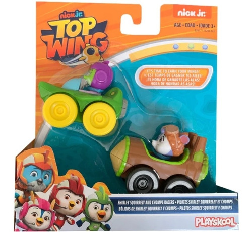 Pack Autos Top Wing Shirley Squirrely Y Chomps