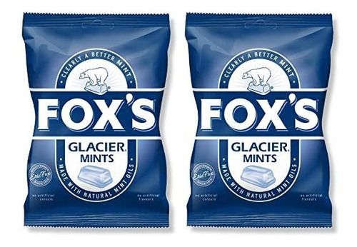 Glaciar Mentas Pack De 2 195 G Uk Importación De Fox