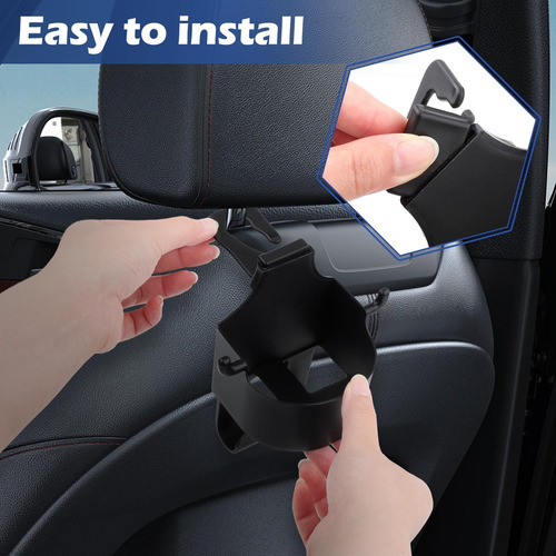 6 Ganchos Para Portavasos Para Respaldo De Asiento De Coche,