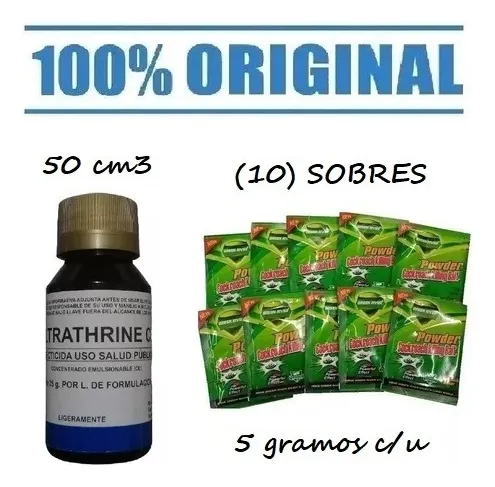 comprar Chiripas Cucarachas Combo #11 Ultrathrine + 10 Sobres Verdes