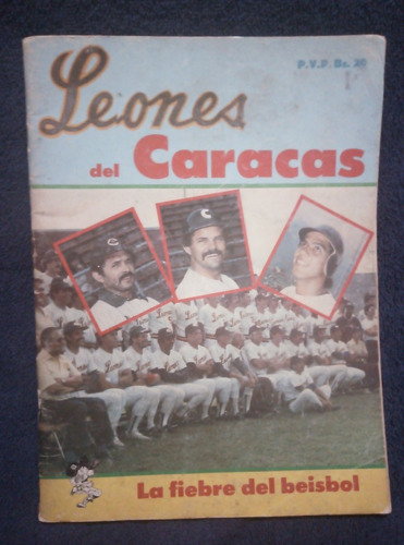 Revistas Leones Del Caracas 