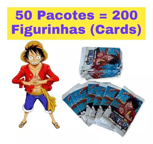 Kit 200 Cards Roblox = 50 Pacotinhos Figurinhas Coleção Bafô