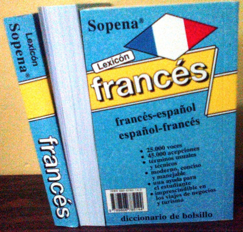 Diccionario Lexicón Francés De Bolsillo Sopena