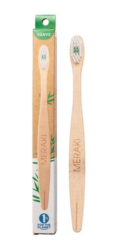 Imagen 2 de 10 de Cepillo De Dientes De Bambú Biodegradable