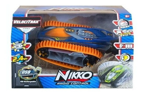 Velocitrack A Radio Control Electrico Naranja 1:14 Nikko